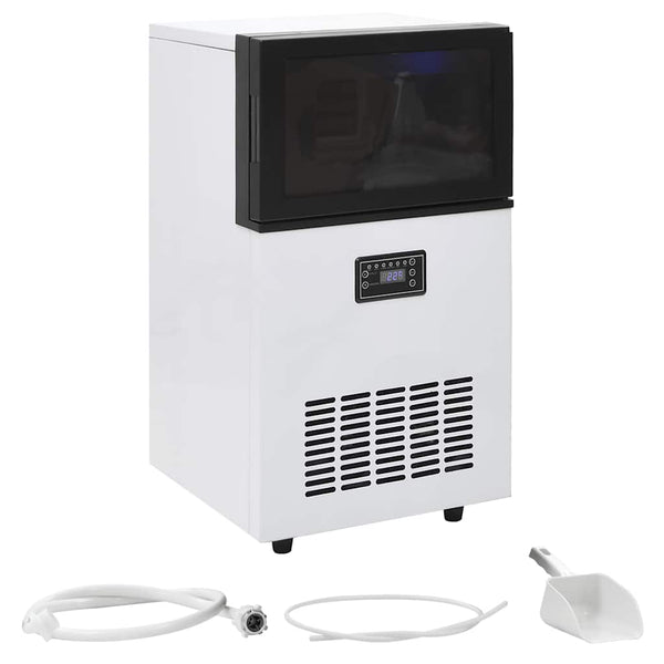 vidaXL Ice Cube Maker Black 45 kg / 24 h