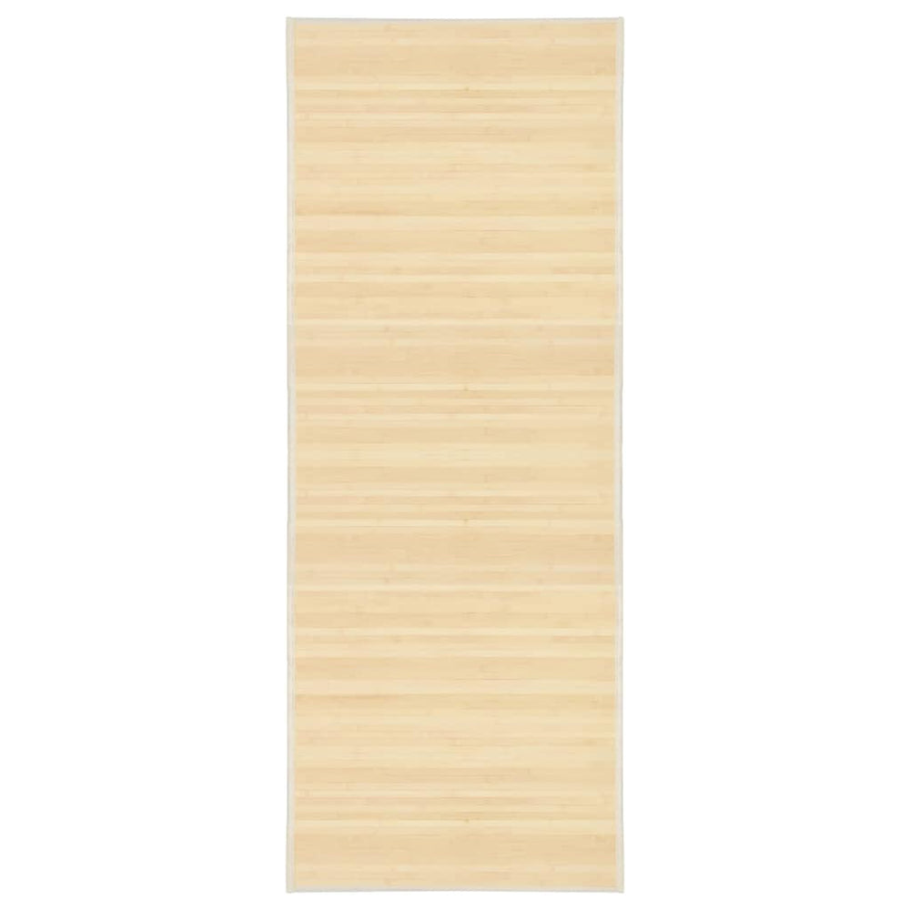 vidaXL Bamboo Rug 80x200 cm Natural