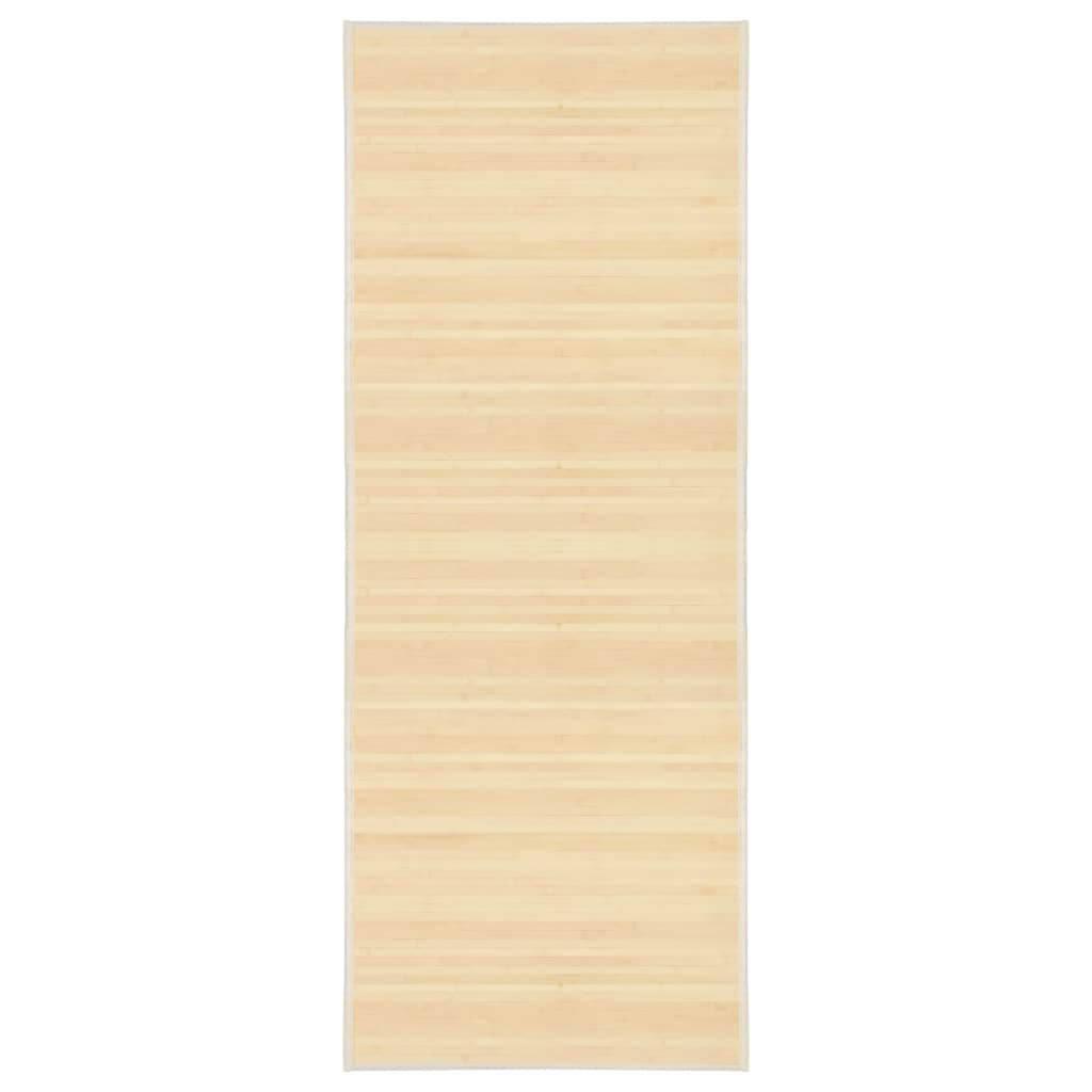 vidaXL Bamboo Rug 80x200 cm Natural