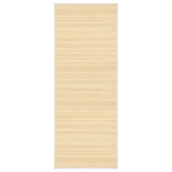 vidaXL Bamboo Rug 80x200 cm Natural