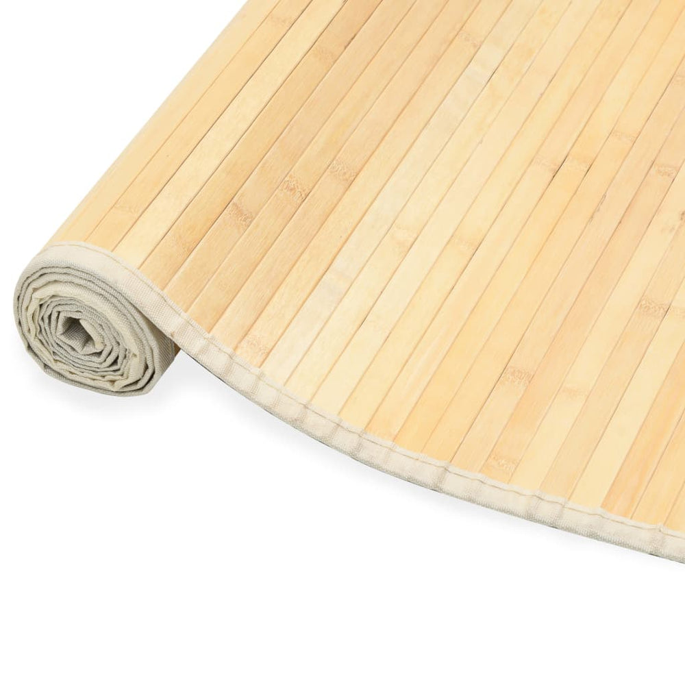 vidaXL Bamboo Rug 80x200 cm Natural