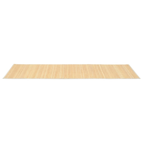 vidaXL Bamboo Rug 80x200 cm Natural