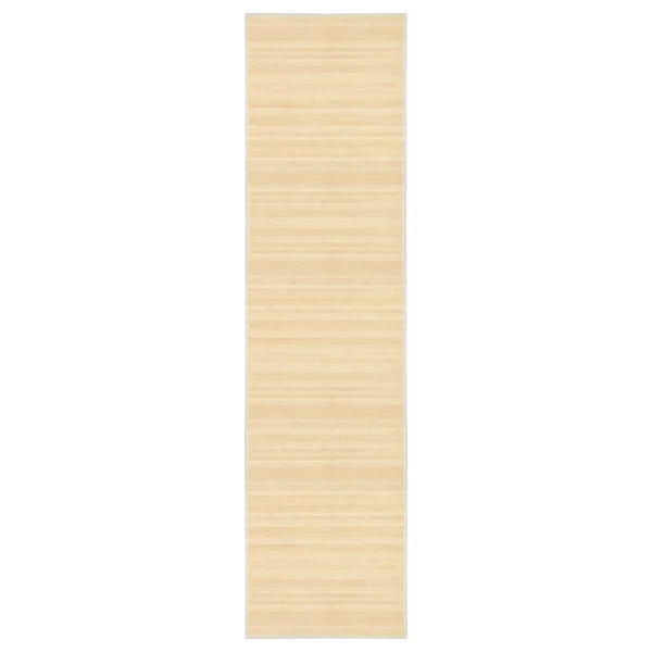 vidaXL Bamboo Rug 80x300 cm Natural