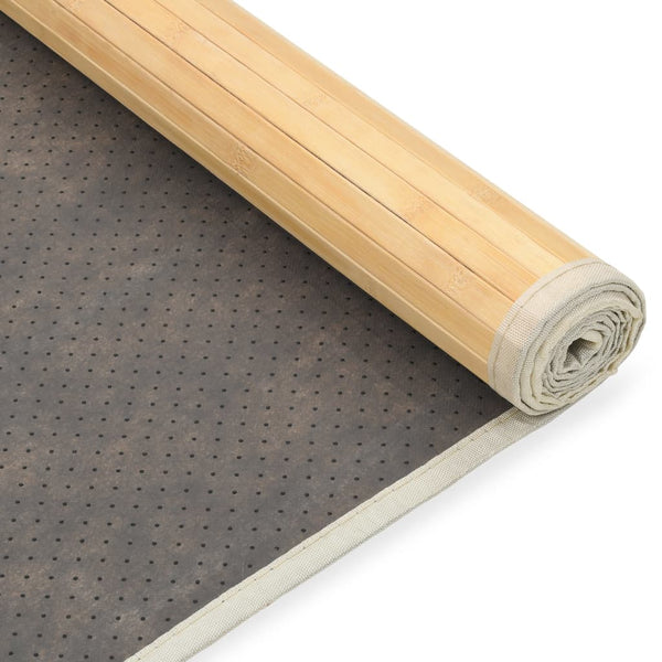 vidaXL Bamboo Rug 80x300 cm Natural
