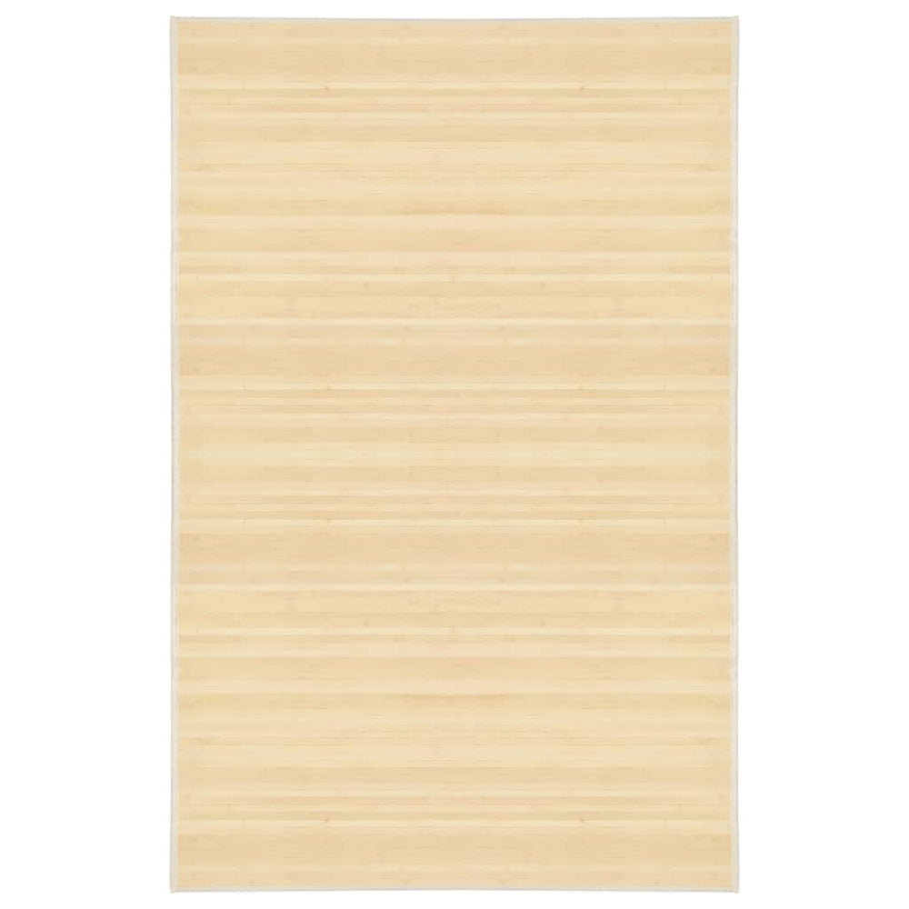 vidaXL Bamboo Rug 100x160 cm Natural