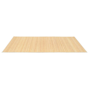 vidaXL Bamboo Rug 100x160 cm Natural