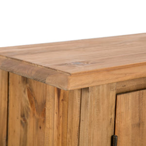 vidaXL 5-piece Solid Pine Bathroom Furniture Set