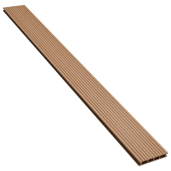 vidaXL Decking Tile 6 pcs Teak WPC