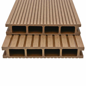 vidaXL Decking Tile 6 pcs Teak WPC