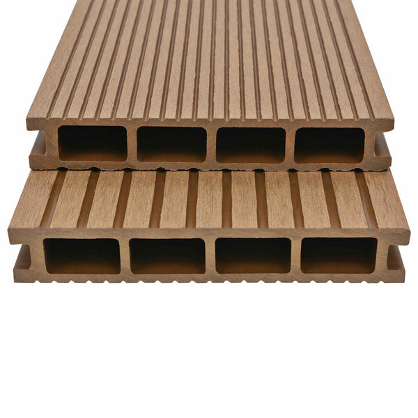 vidaXL Decking Tile 6 pcs Teak WPC