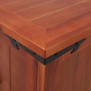 vidaXL Storage Chest 60 x 25 x 22 cm Solid Acacia Wood