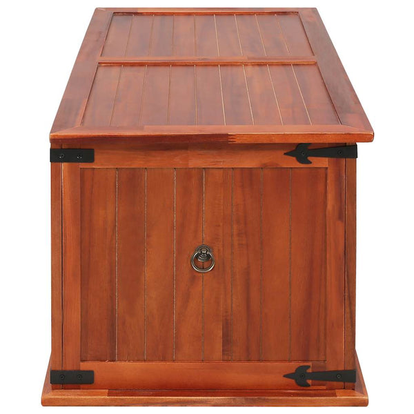 vidaXL Storage Chest 79x34x32 cm Solid Acacia Wood