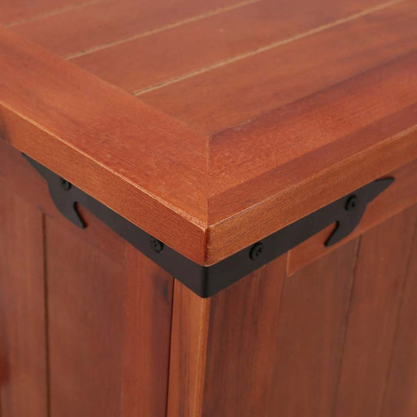 vidaXL Storage Chest 79x34x32 cm Solid Acacia Wood