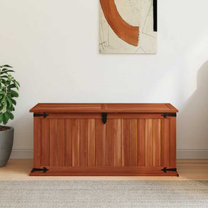 vidaXL Storage Chest 90 x 45 x 40 cm Solid Acacia Wood