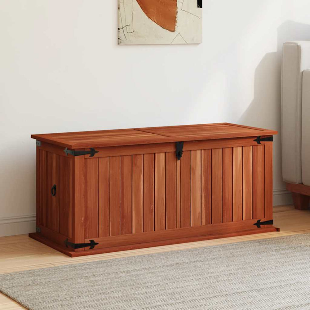 vidaXL Storage Chest 90 x 45 x 40 cm Solid Acacia Wood