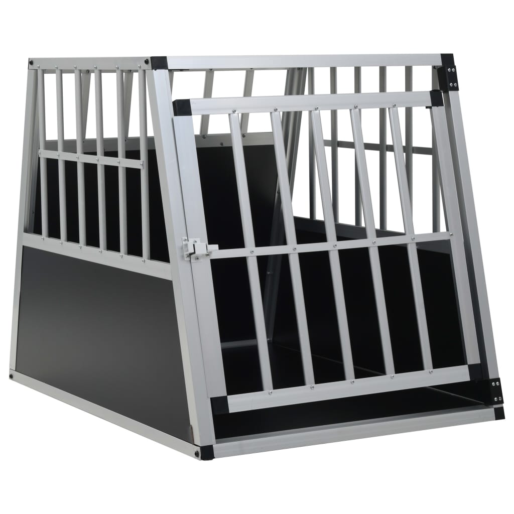 vidaXL Dog Transport Box with Single Door 65 x 91 x 69.5 cm