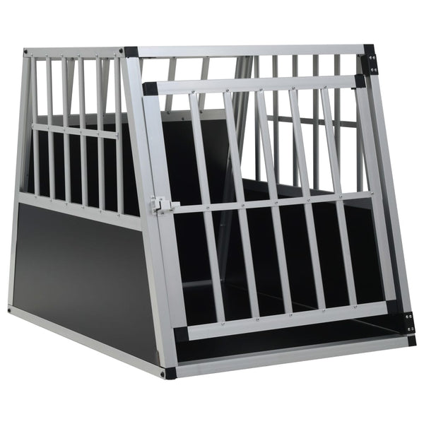 vidaXL Dog Transport Box with Single Door 65 x 91 x 69.5 cm