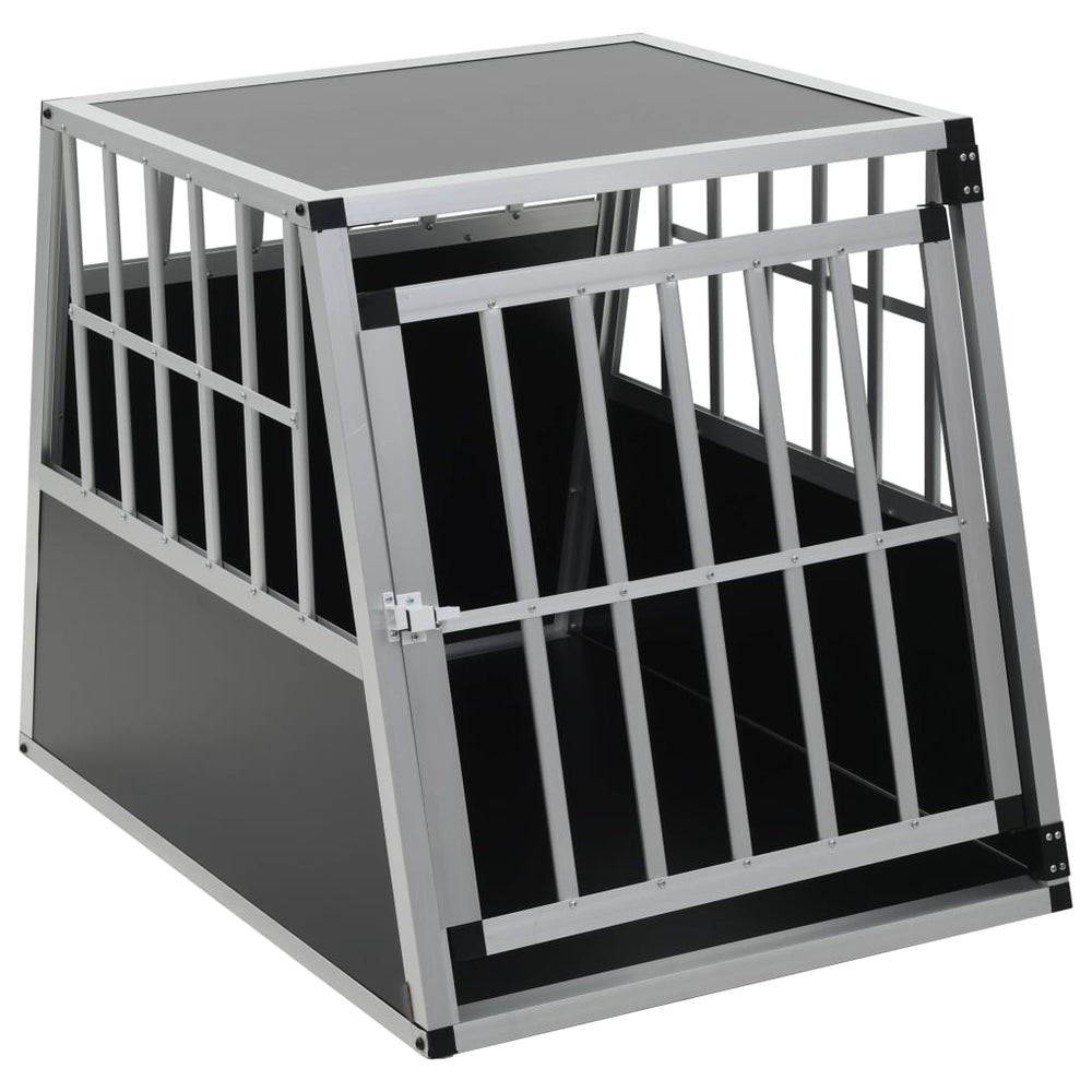 vidaXL Dog Transport Box with Single Door 65 x 91 x 69.5 cm