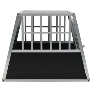 vidaXL Dog Transport Box with Single Door 65 x 91 x 69.5 cm