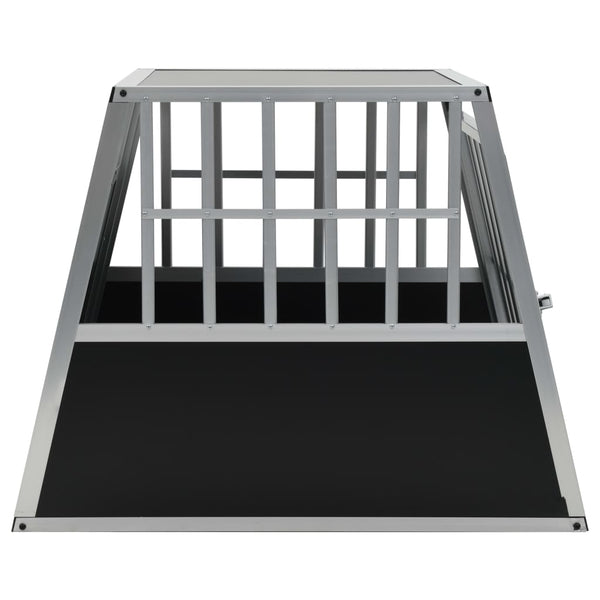 vidaXL Dog Transport Box with Single Door 65 x 91 x 69.5 cm