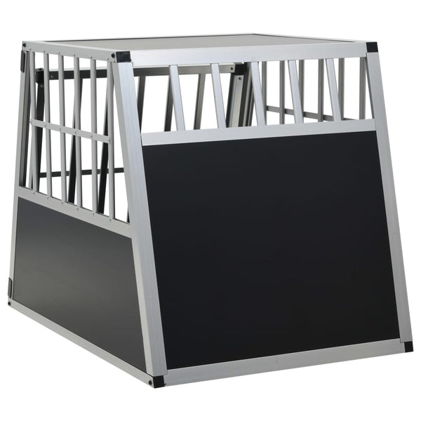 vidaXL Dog Transport Box with Single Door 65 x 91 x 69.5 cm