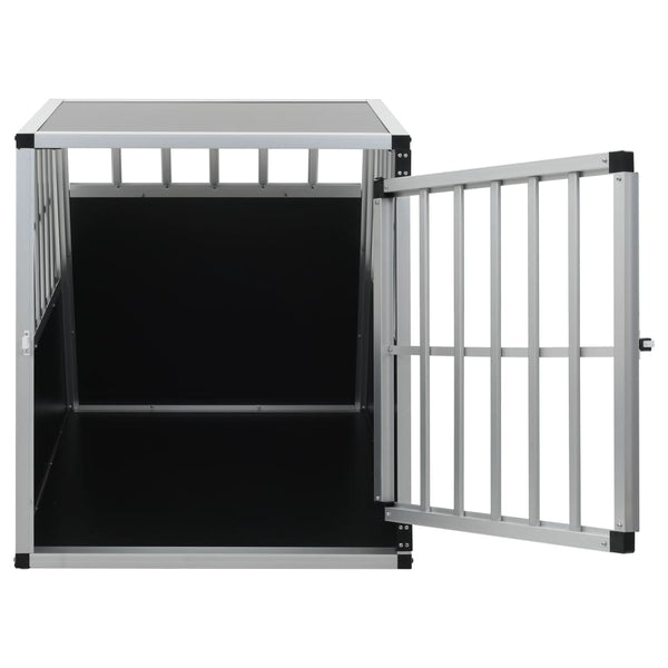 vidaXL Dog Transport Box with Single Door 65 x 91 x 69.5 cm