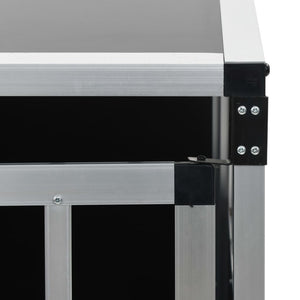vidaXL Dog Transport Box with Single Door 65 x 91 x 69.5 cm