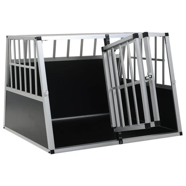 vidaXL Dog Transport Box with Double Door 94 x 88 x 69 cm