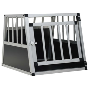 vidaXL Dog Car Crate with Single Door 54 x 69 x 50 cm