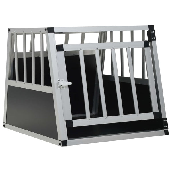 vidaXL Dog Car Crate with Single Door 54 x 69 x 50 cm