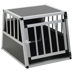 vidaXL Dog Car Crate with Single Door 54 x 69 x 50 cm