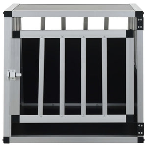 vidaXL Dog Car Crate with Single Door 54 x 69 x 50 cm