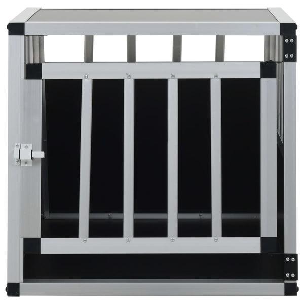 vidaXL Dog Car Crate with Single Door 54 x 69 x 50 cm