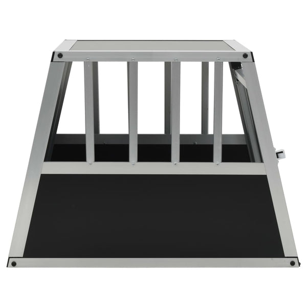 vidaXL Dog Car Crate with Single Door 54 x 69 x 50 cm
