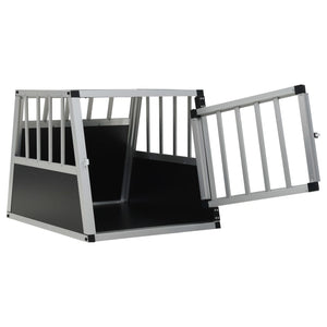 vidaXL Dog Car Crate with Single Door 54 x 69 x 50 cm