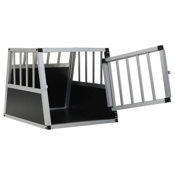 vidaXL Dog Car Crate with Single Door 54 x 69 x 50 cm