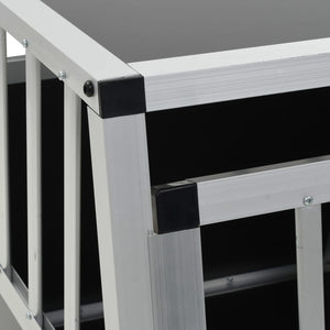 vidaXL Dog Car Crate with Single Door 54 x 69 x 50 cm