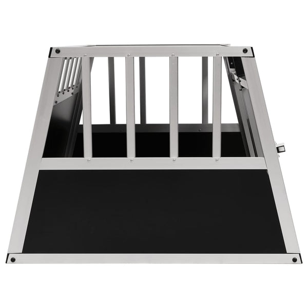 vidaXL Dog Crate with Double Door 89 x 69 x 50 cm