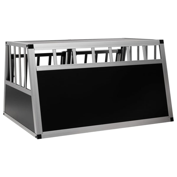 vidaXL Dog Crate with Double Door 89 x 69 x 50 cm