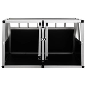 vidaXL Dog Crate with Double Door 89 x 69 x 50 cm