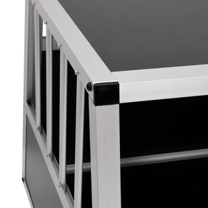 vidaXL Dog Crate with Double Door 89 x 69 x 50 cm