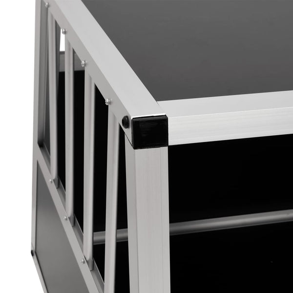vidaXL Dog Crate with Double Door 89 x 69 x 50 cm
