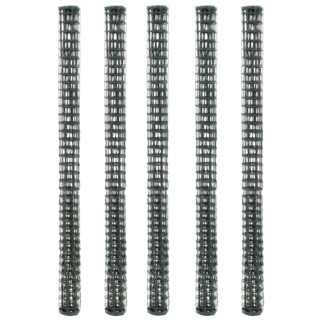 Maschendraht 5 Stk. HDPE 1 x 1,2 m Grün