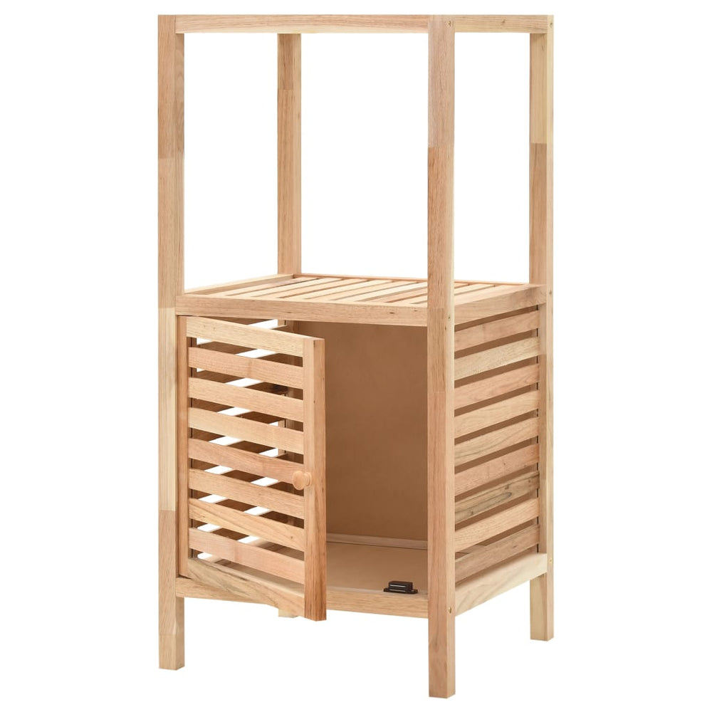 vidaXL Bathroom Cabinet Solid Walnut Wood 39.5x35.5x86 cm