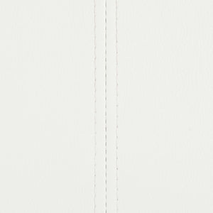 vidaXL Cantilever Chairs 6 pcs. White Faux Leather