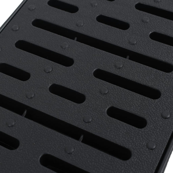 vidaXL Plastic Drainage Channels 4 m