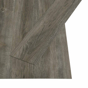 vidaXL Self-Adhesive Flooring Tiles 32 pcs Grey and Brown 4.46 m²