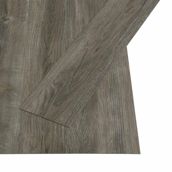 vidaXL Self-Adhesive Flooring Tiles 32 pcs Grey and Brown 4.46 m²