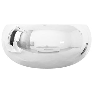vidaXL Wash Basin 40 x 15 cm Ceramic Silver