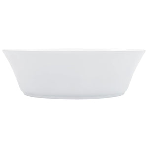 Waschbecken 41 x 12,5 cm Keramik Weiß